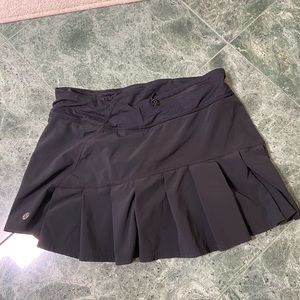 Lululemon Pace Setter Skirt Skort in Black